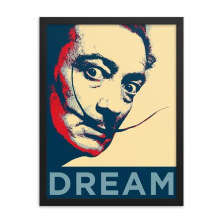 Dream: Salvador Dali Framed poster