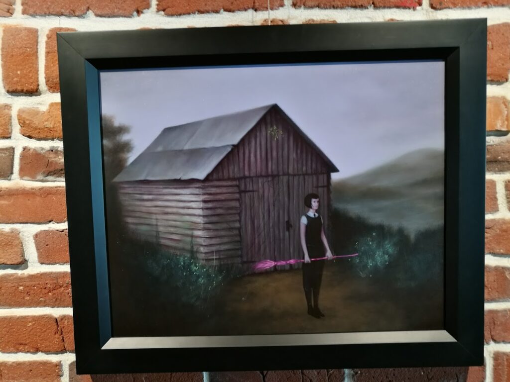 a flat screen television